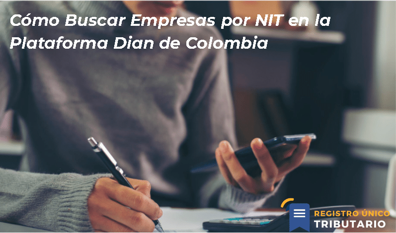 Cómo Buscar Empresas Por Nit En La Plataforma Dian De Colombia
