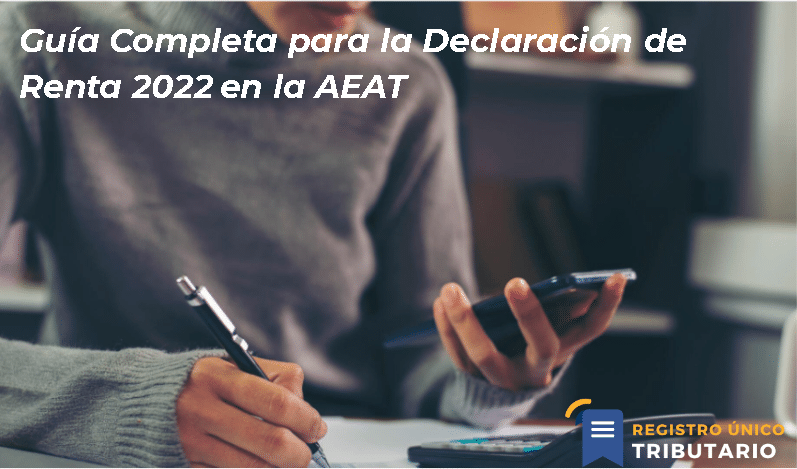 Guía Completa Para La Declaración De Renta 2022 En La Aeat