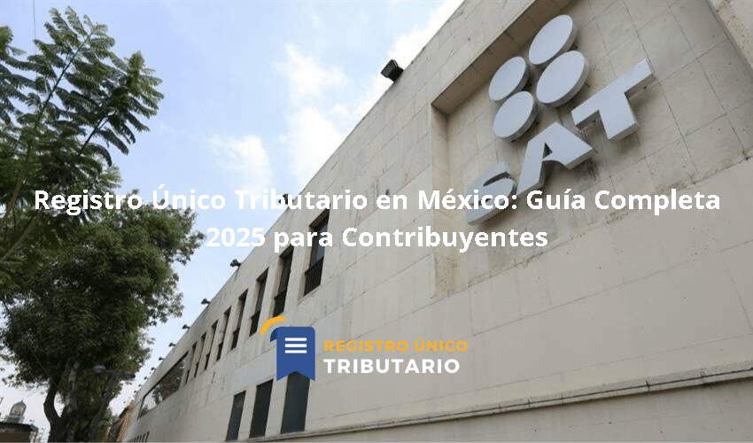 Registro Único Tributario En México: Guía Completa 2025 Para Contribuyentes