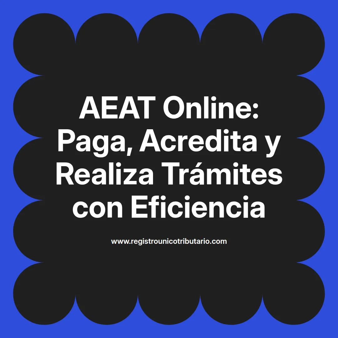 Imagen destacada sobre cómo realizar trámites aeat online y pedir cita aeat online