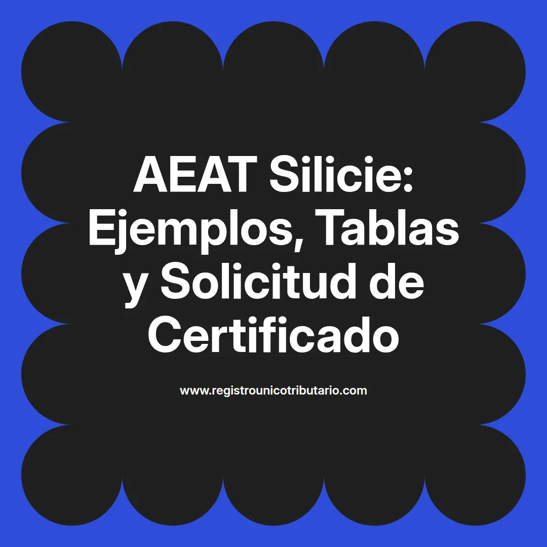 Imagen destacada sobre aeat silicie y su uso en ejemplos y tablas relacionadas