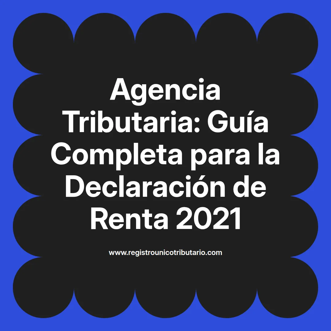 Imagen sobre agencia tributaria declaración de la renta 2021 para persona natural