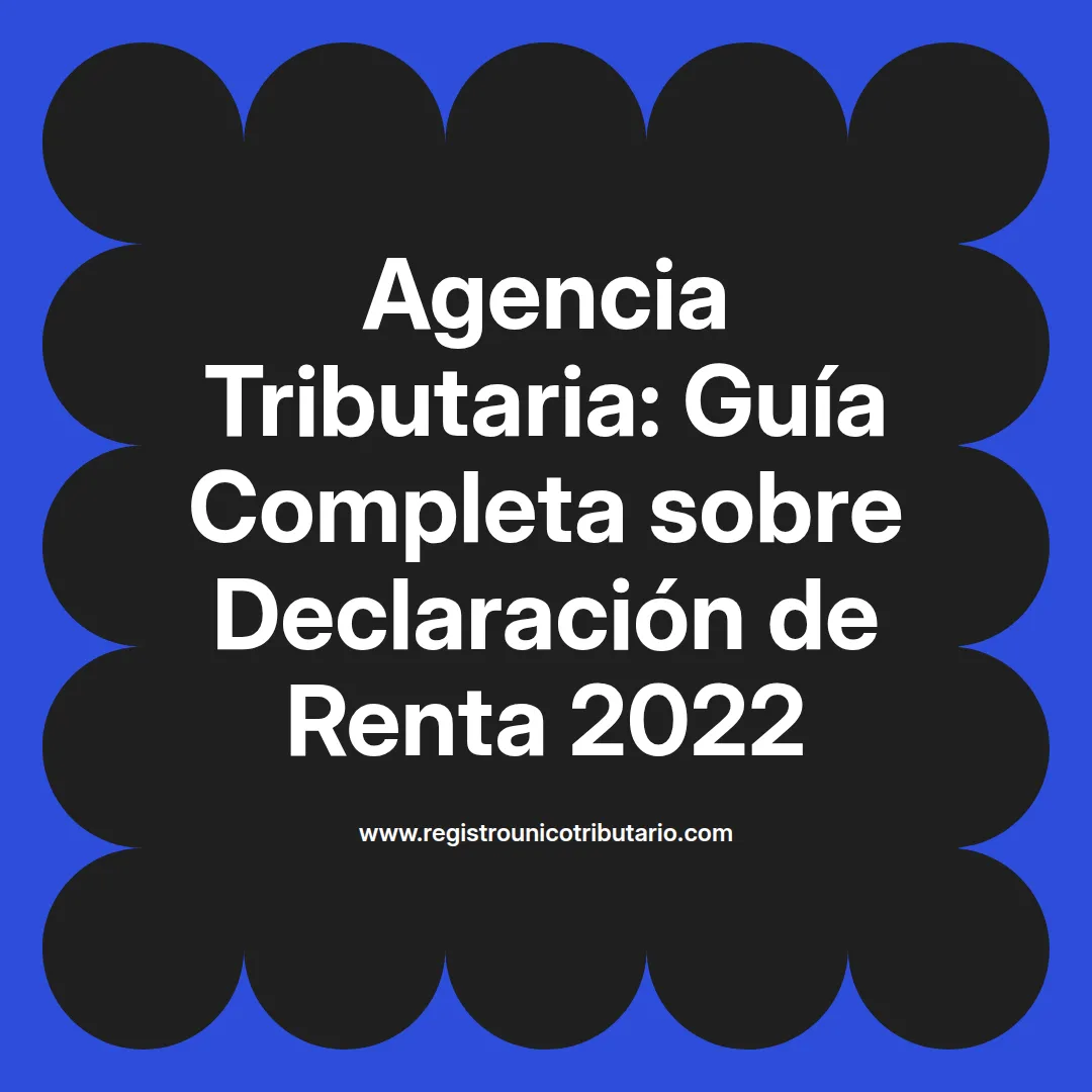 Imagen sobre agencia tributaria declaración de la renta 2022 y declaración renta 2022 personas naturales