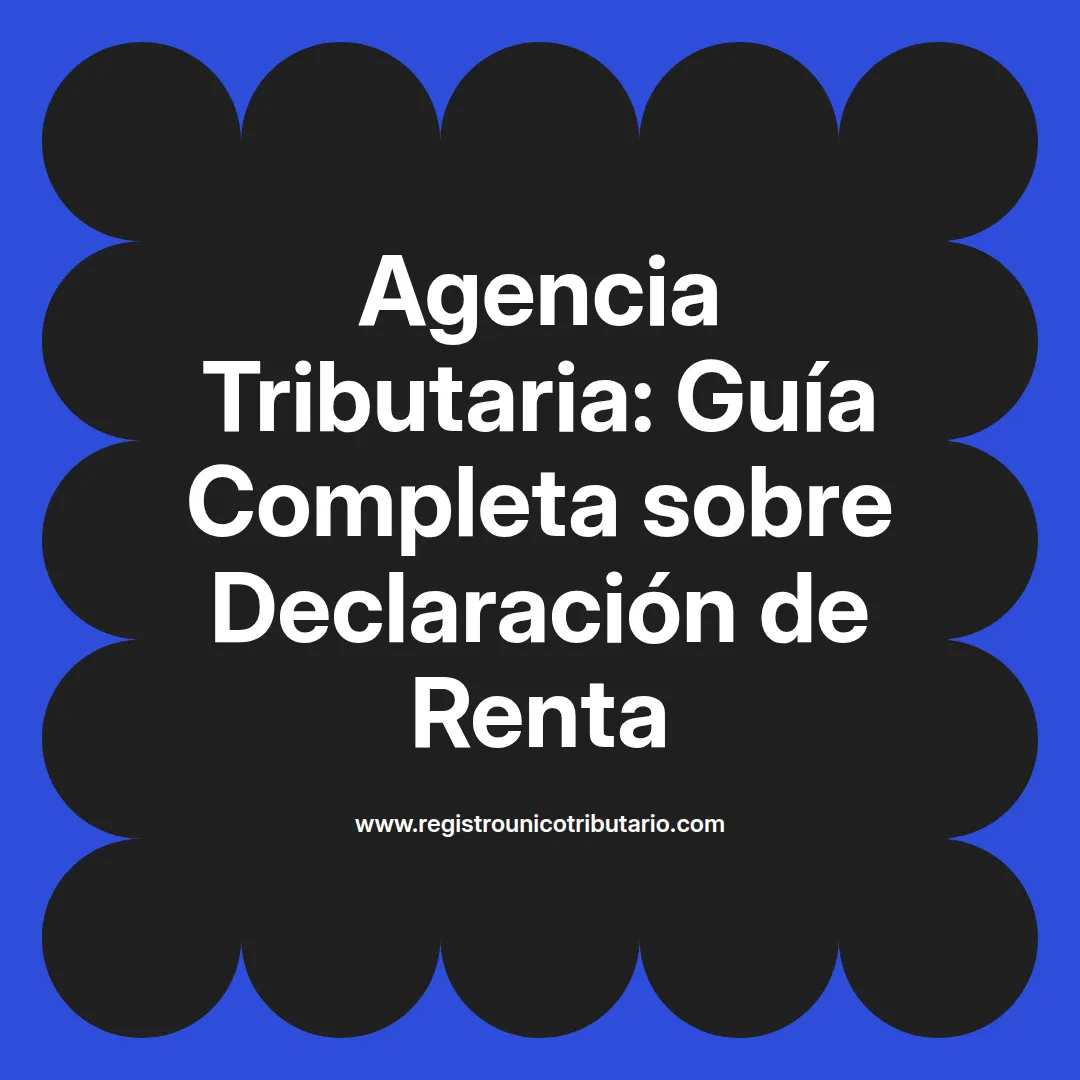 Imagen informativa sobre agencia tributaria declaracion renta 2024 y proceso de declaraciones anteriores