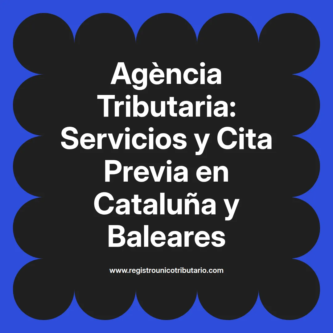 Imagen destacada sobre agència tributaria y sus servicios en Catalunya e Illes Balears