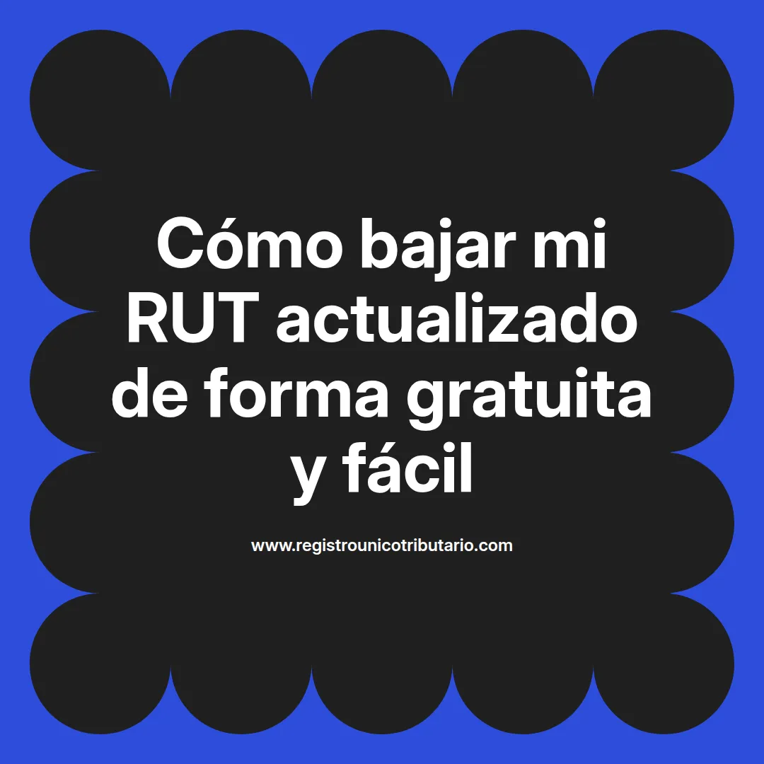 Imagen destacada sobre cómo bajar rut actualizado de manera virtual y gratuita para persona natural