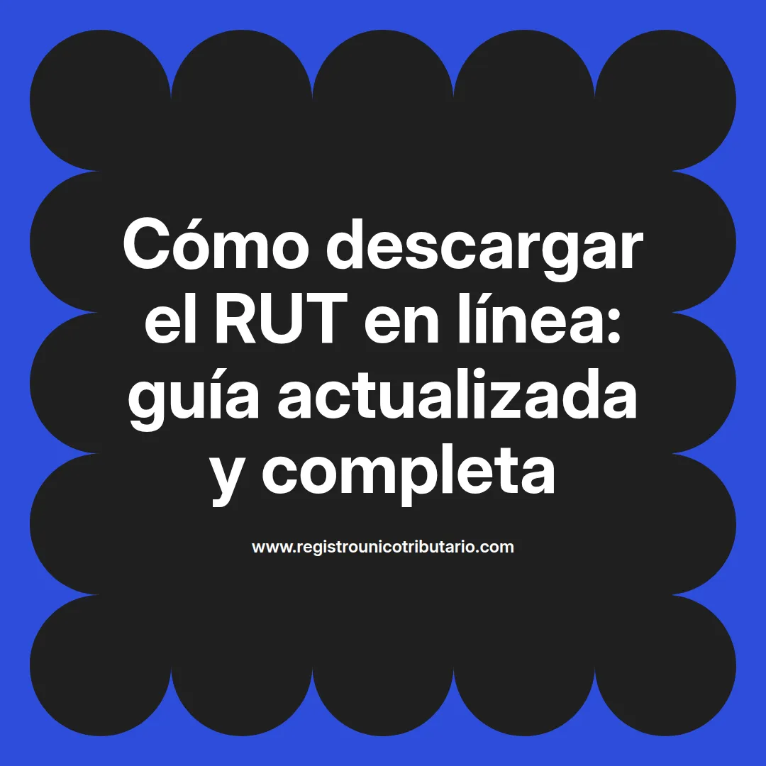 Imagen destacada sobre como dian descargar rut en línea para usuarios registrados y persona natural