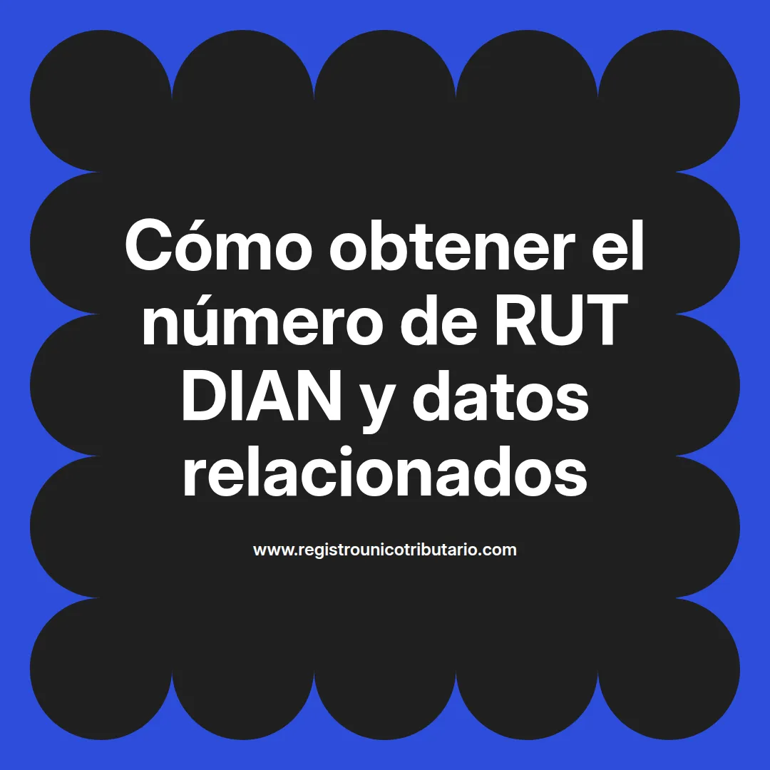 Imagen destacada sobre el numero de rut dian y contacto de la dian en Medellín