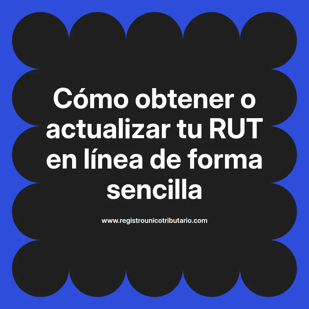 Imagen destacada sobre rut en linea y su proceso de actualización y descarga para personas naturales