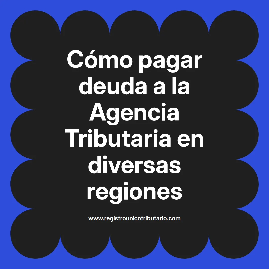 Imagen destacada sobre pagar deuda agencia tributaria con tarjeta y opciones de pago en línea