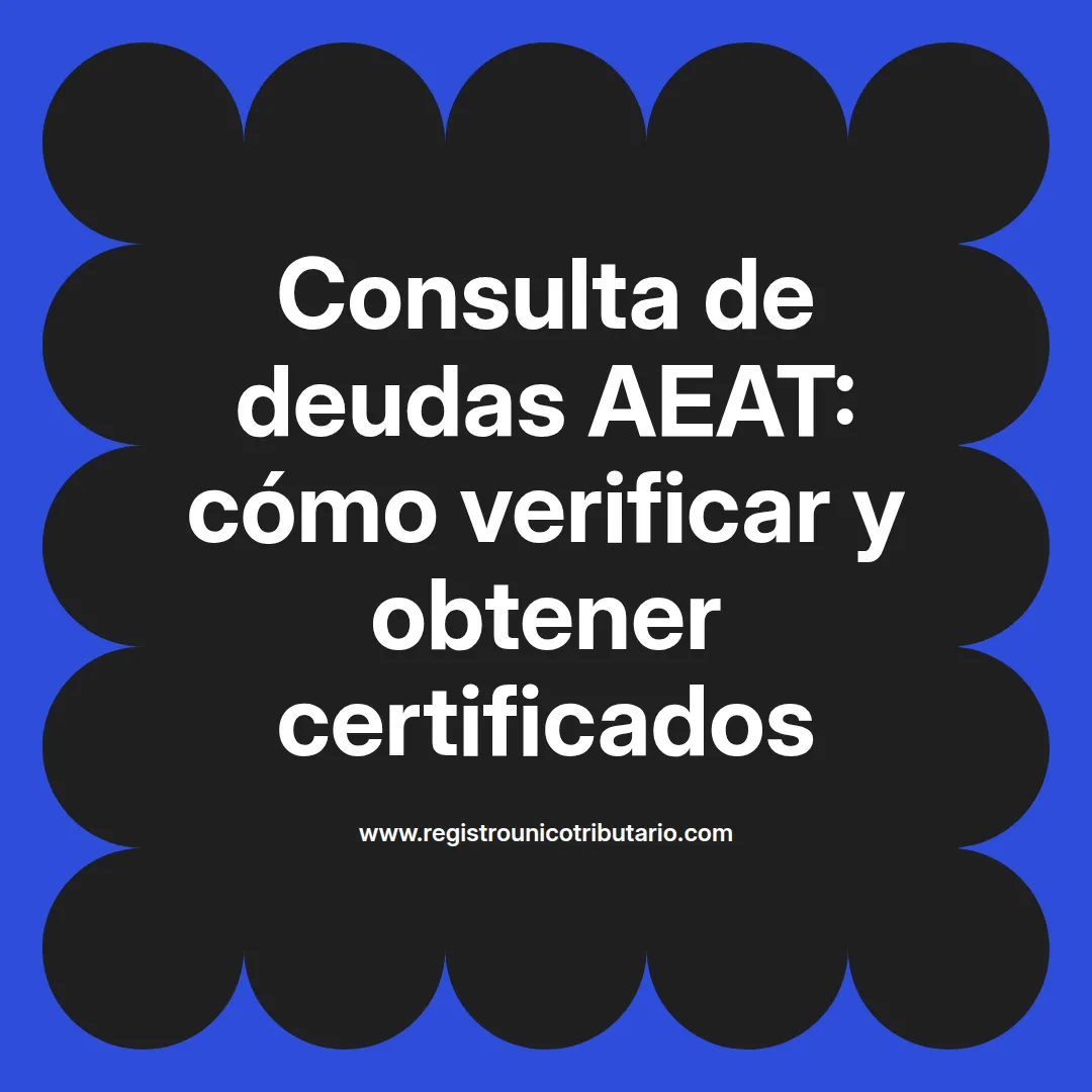 Imagen destacada sobre consulta de deudas aeat y información de deudas pagadas aeat