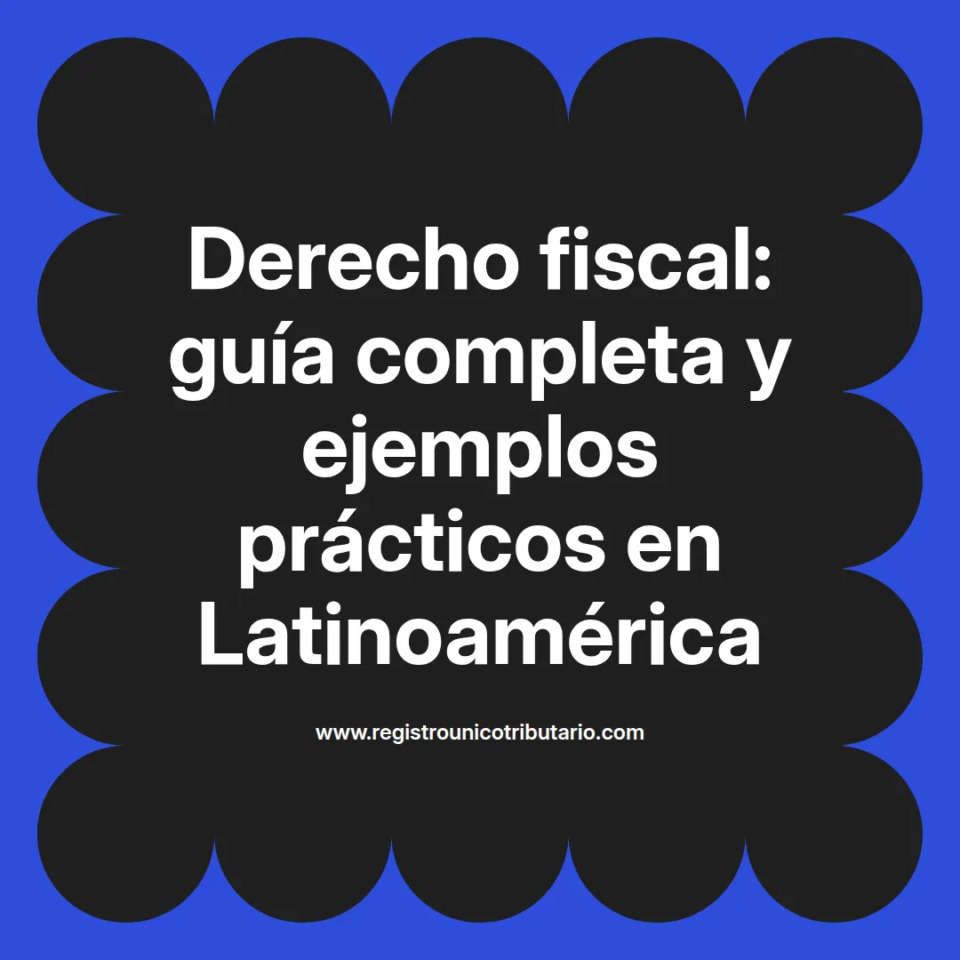 Imagen destacada sobre derecho fiscal en Colombia y su relación con la tributación