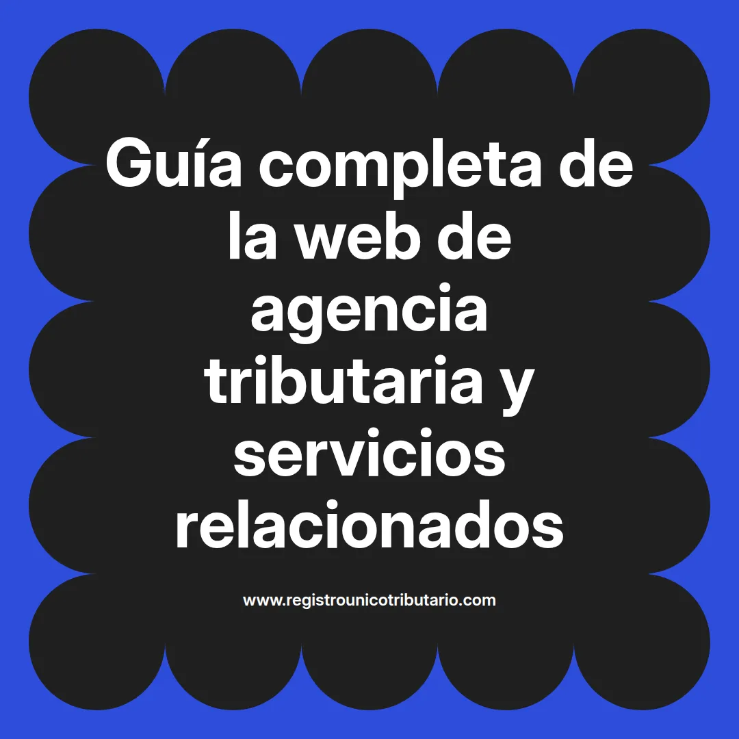 Imagen destacada sobre la web de agencia tributaria y recursos para la agencia tributaria de madrid