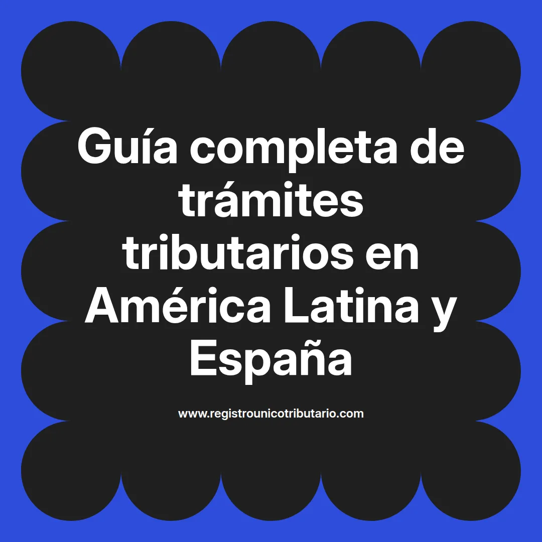 Imagen destacada sobre trámites tributarios en diferentes localidades y plataformas de gestión tributaria