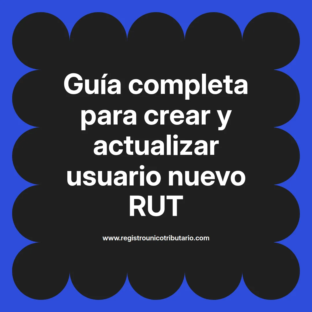 Imagen destacada sobre usuario nuevo rut y su registro en la plataforma Dian