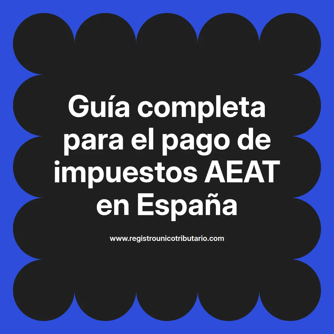 Imagen destacada sobre pago de impuestos aeat en Madrid y procesos de liquidación tributaria