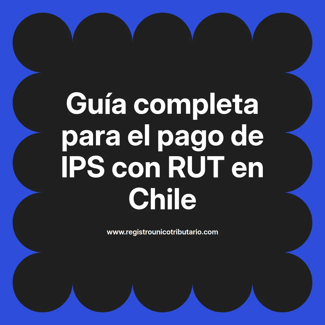 Imagen destacada sobre ips con rut y servicios relacionados como pago familiar y consultas en Chile