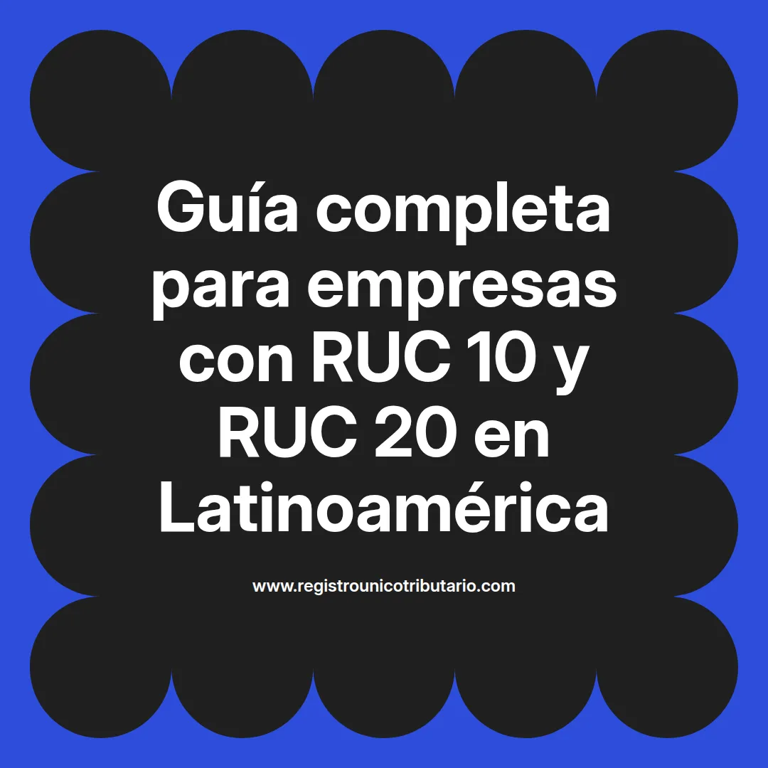 Imagen destacada sobre cómo crear empresa con ruc 20 y verificar información de empresas con ruc