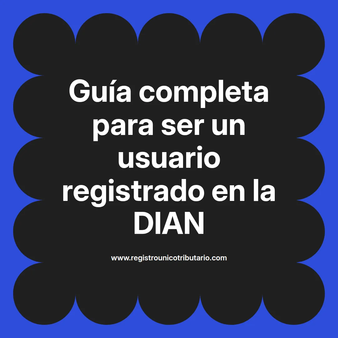 Imagen destacada sobre el proceso para ser un dian usuario registrado y actualizar rut