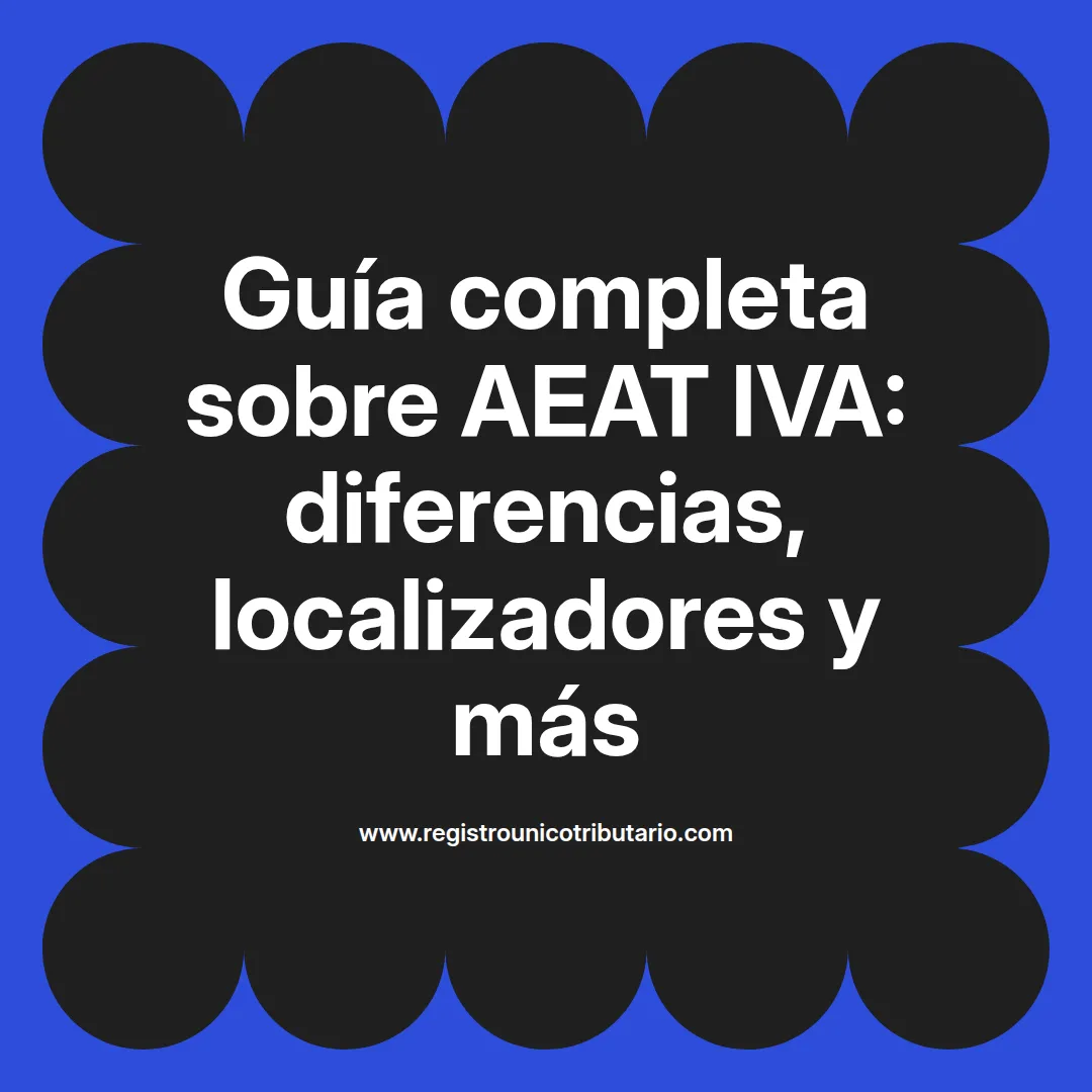 Imagen informativa sobre aeat iva y sus tipos de autoliquidación en 2024 y 2025