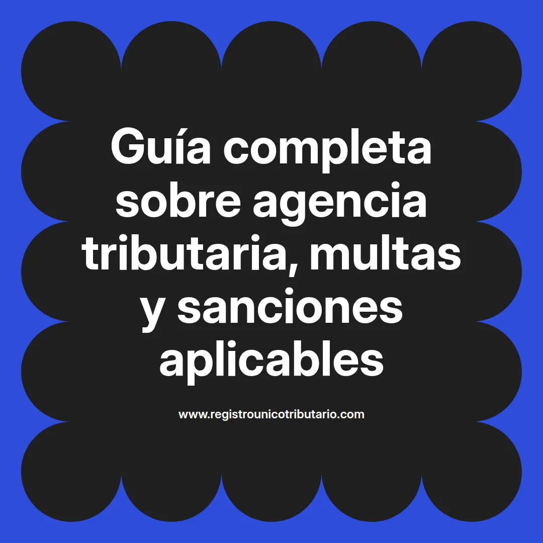 Imagen destacada sobre agencia tributaria multas y trámites relacionados en España