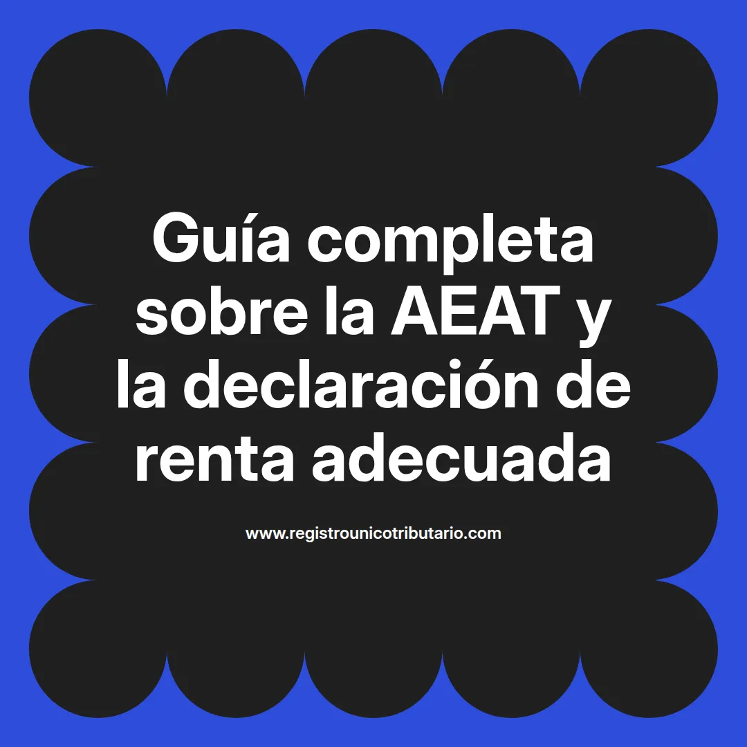 Imagen destacada sobre la aeat declaración de renta y trámites asociados para el año 2025