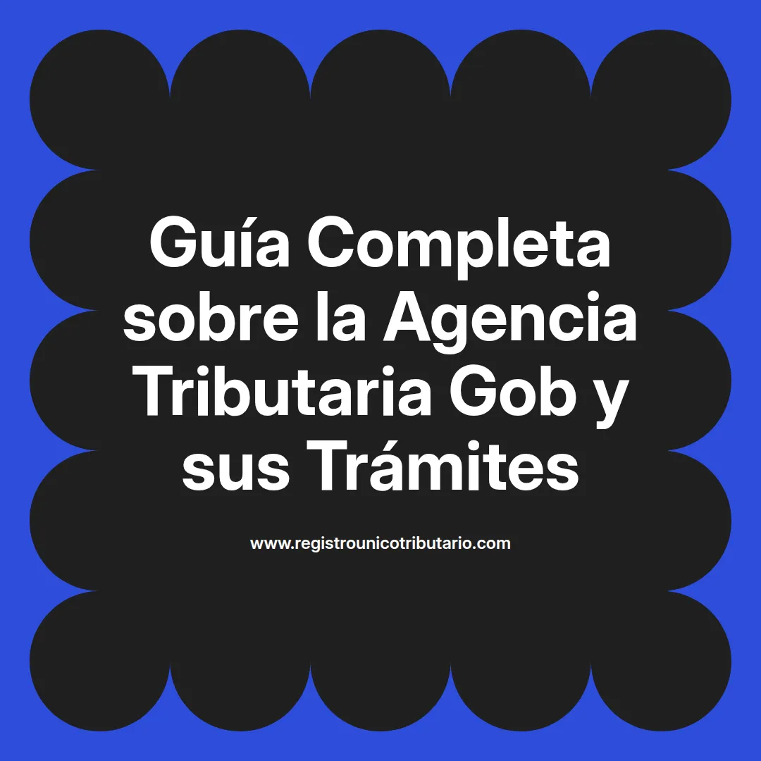 Imagen destacada sobre la agencia tributaria gob y trámites destacados en España