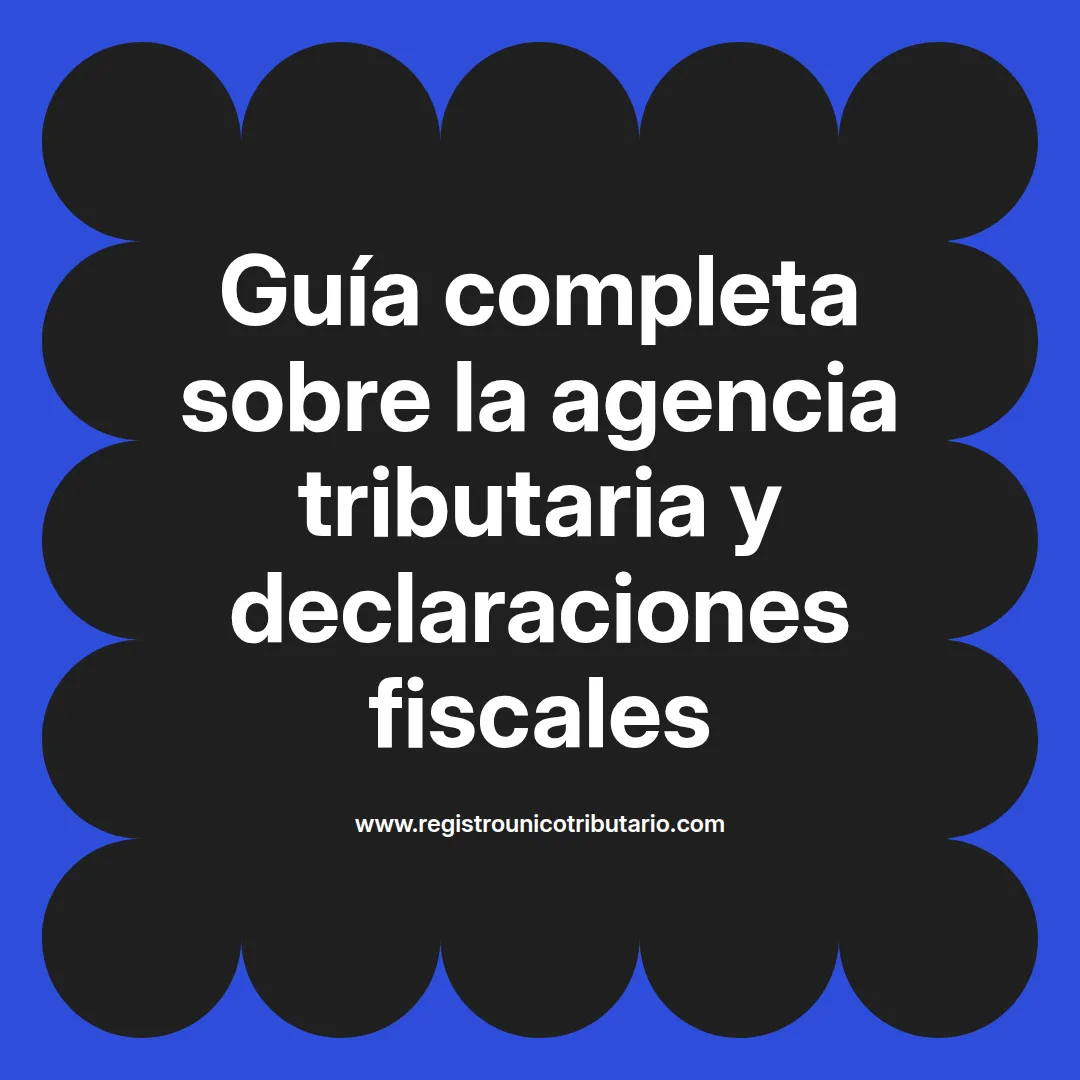 Imagen destacada sobre agencia tributaria declaración de la renta y trámites fiscales en 2023