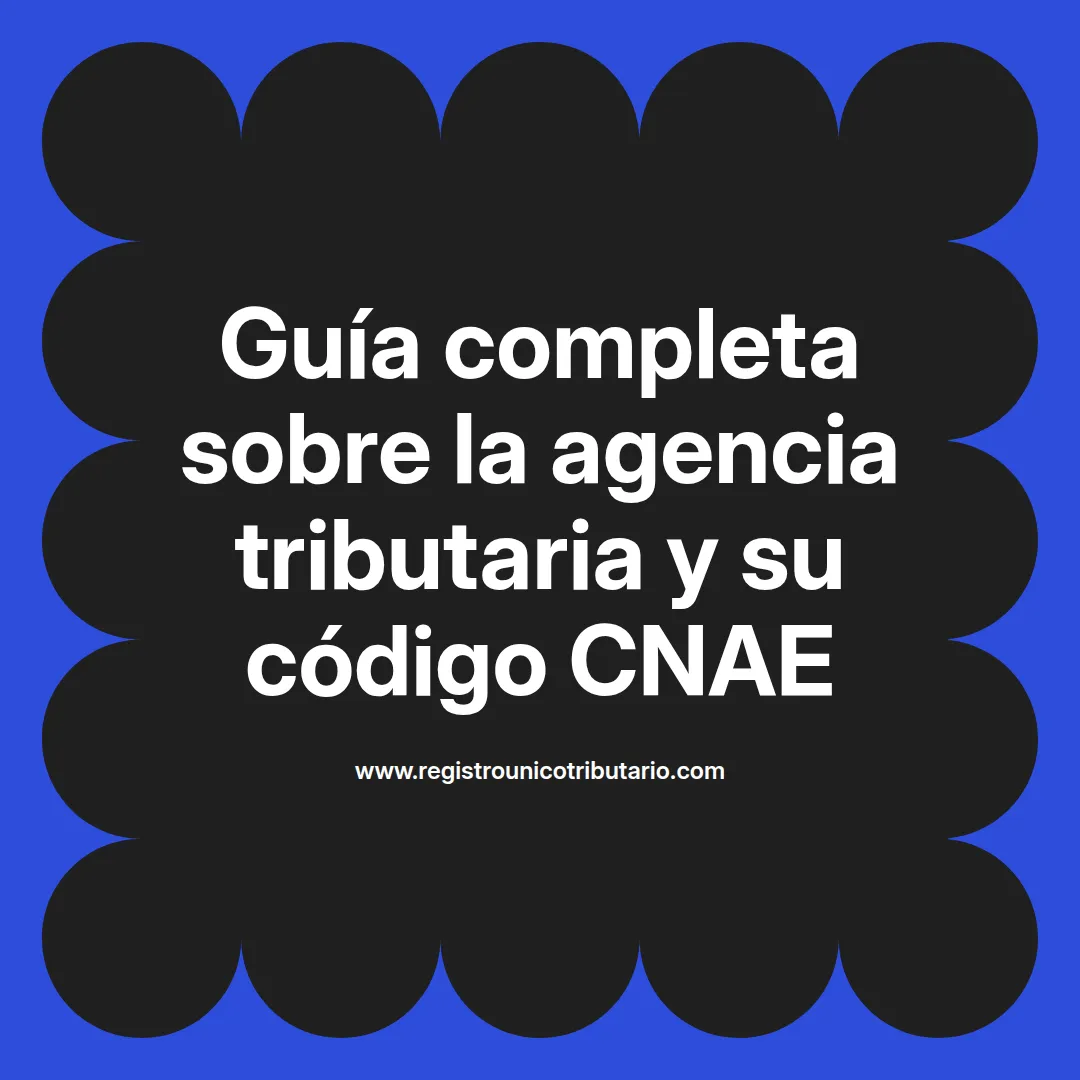 Imagen destacada sobre agencia tributaria cnae y su aplicación para autónomos en 2024