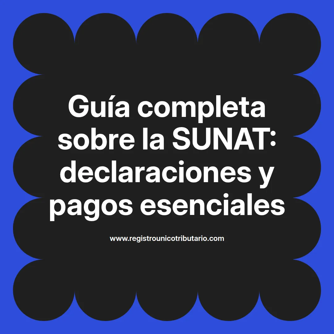 Imagen destacada sobre sunat declaracion anual 2024 y sus obligaciones tributarias en línea