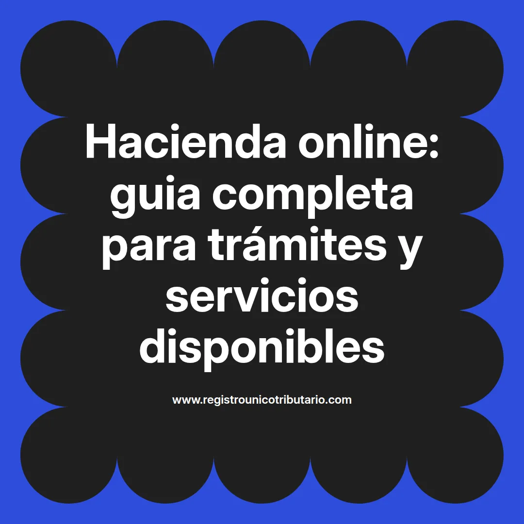 Imagen destacada sobre hacienda online y trámites en El Salvador y España