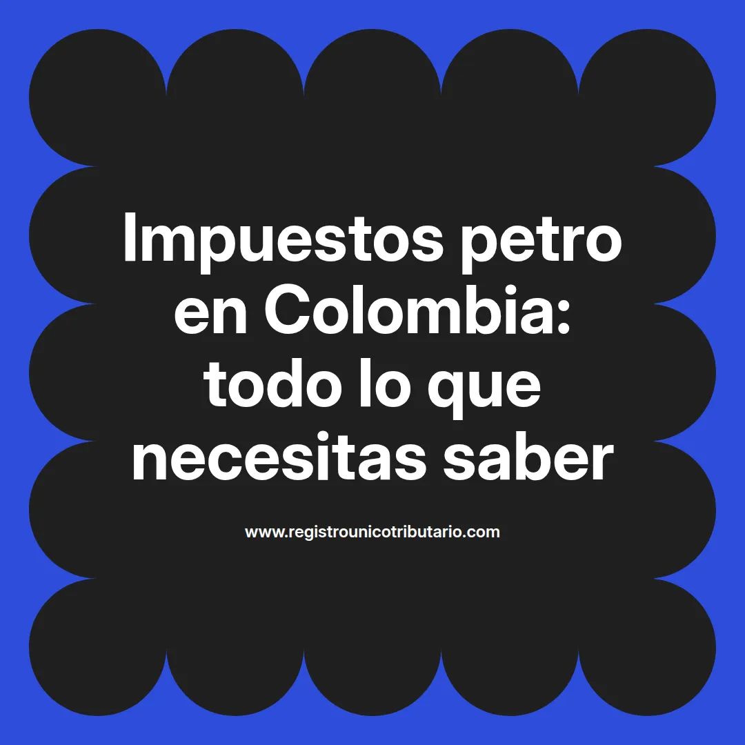 Imagen sobre los impuestos petro y su impacto en la economía venezolana hoy