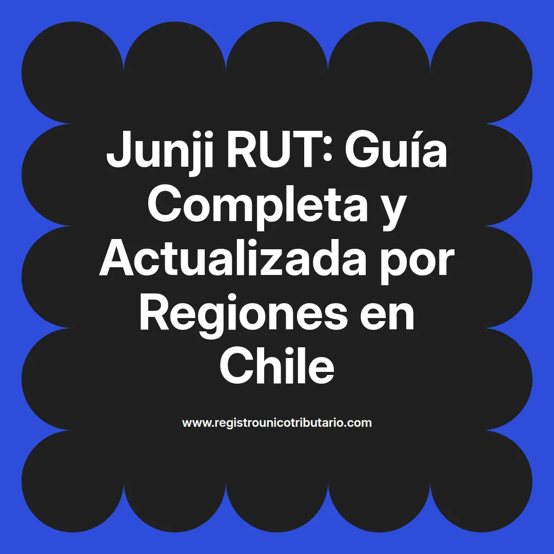 Imagen destacada sobre el RUT Junji en distintas regiones de Chile como Santiago y Valparaíso