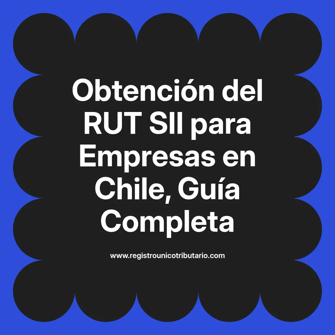 Imagen destacada sobre cómo obtener rut empresarial SII y su importancia para la gestión de negocios en línea