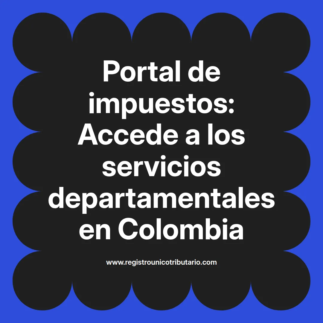 Imagen destacada sobre el portal de impuestos y su uso en Santa Marta