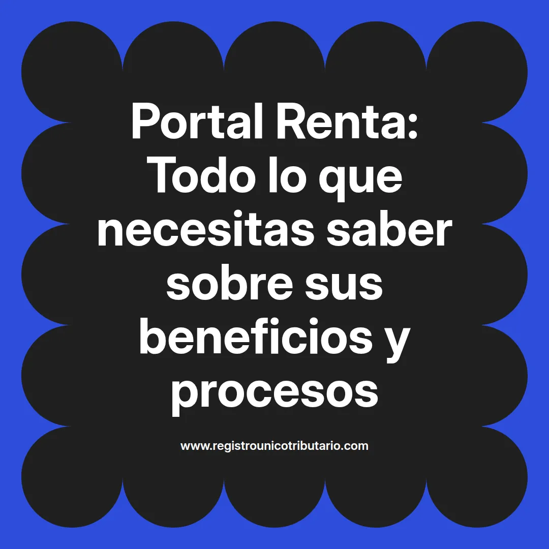 Imagen destacada sobre portal renta y acceso a inscripción para jóvenes en 2025