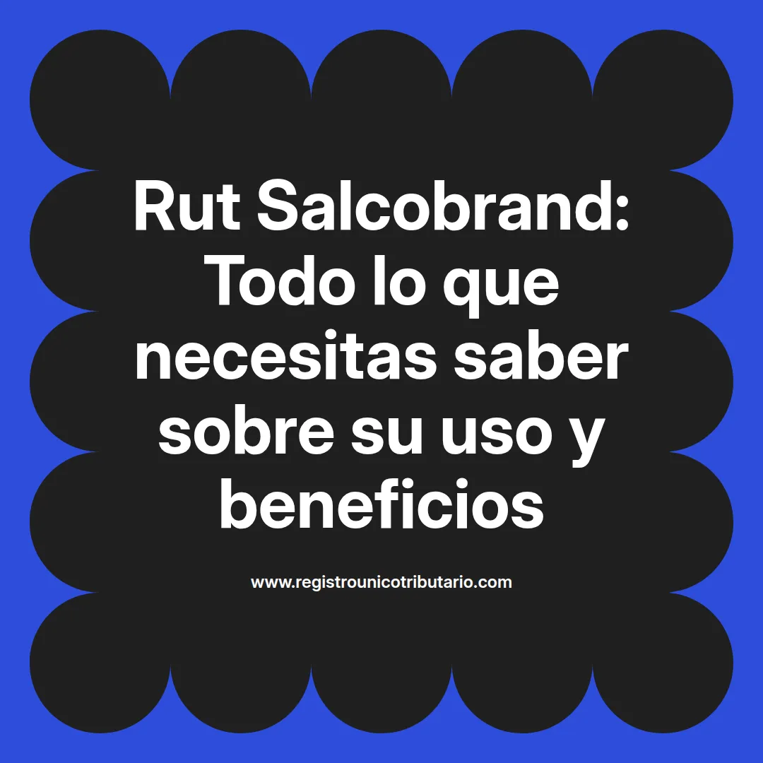 Imagen sobre pagos y descuentos utilizando el rut salcobrand en farmacias y servicios de salud