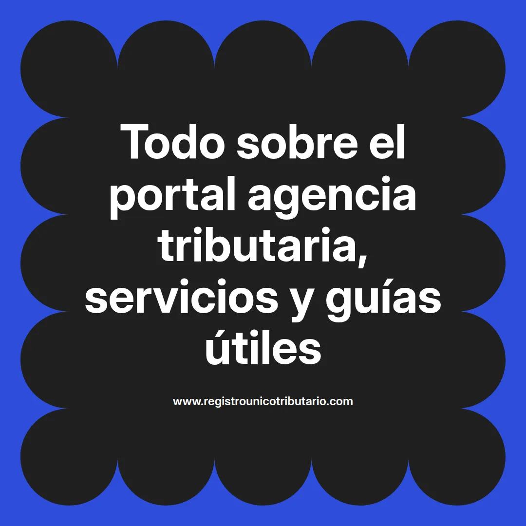 Imagen destacada sobre el portal agencia tributaria y sus servicios en diversas comunidades autónomas