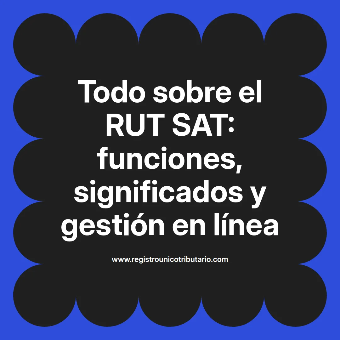 imagen destacada sobre rut sat y su uso en trámites en línea en Guatemala