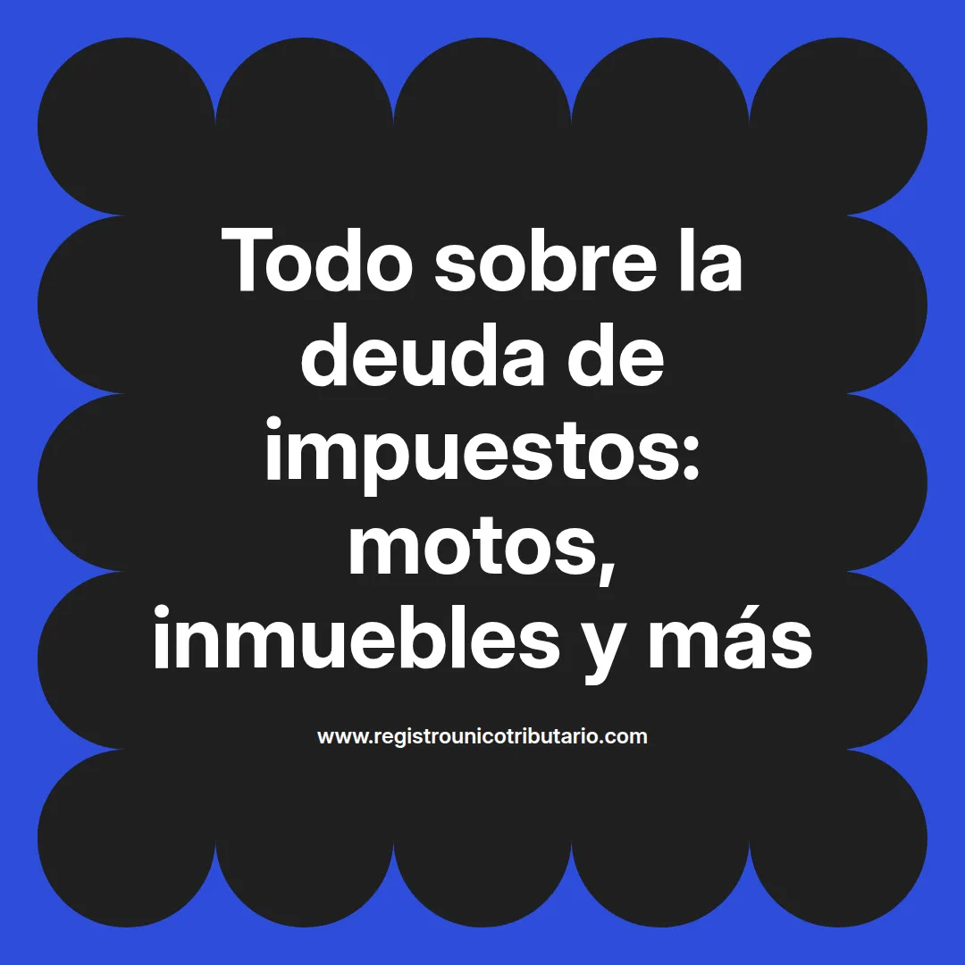 Imagen destacada sobre deuda de impuestos de inmuebles y su impacto en las finanzas personales
