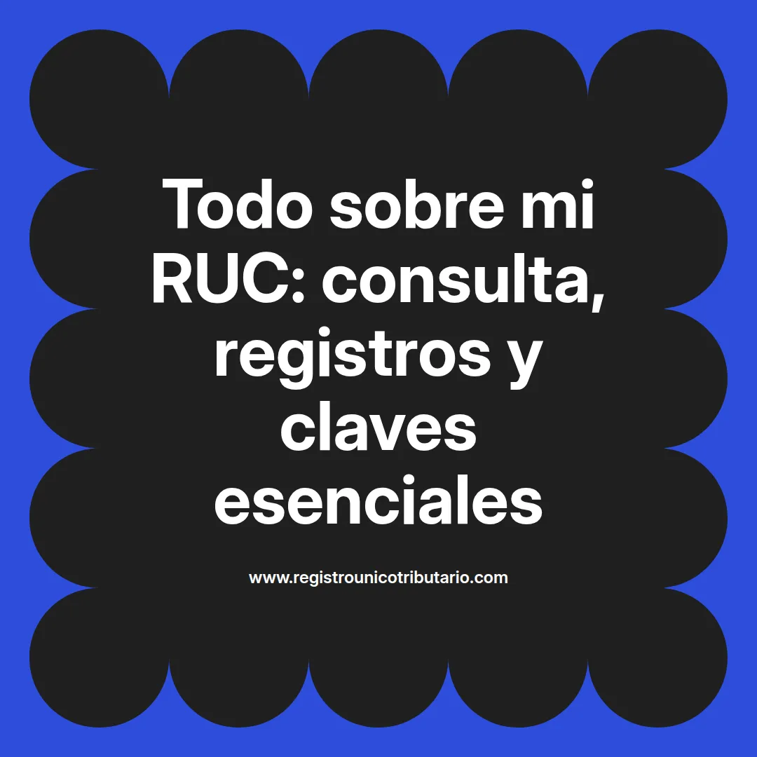 Imagen destacada sobre mi ruc y obtención de dni en trámites administrativos